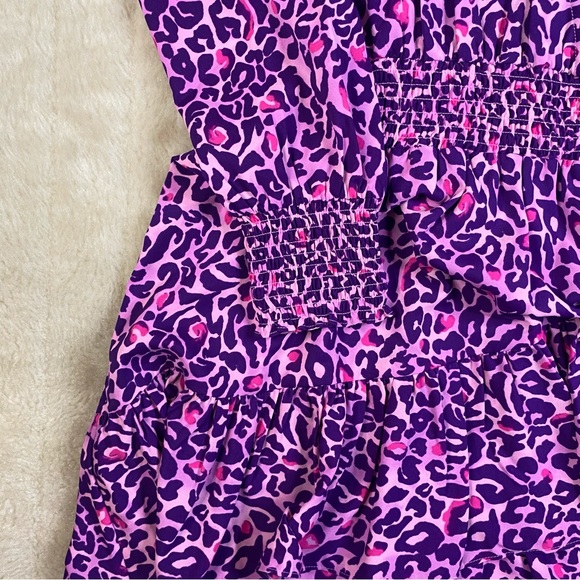 Lilly Pulitzer Cheetah Print Long Sleeve Dress.   EUC - Picture 4 of 10
